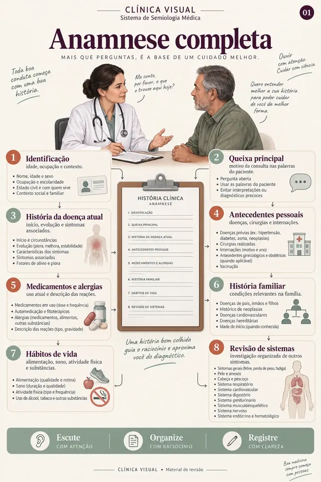 Anamnese completa