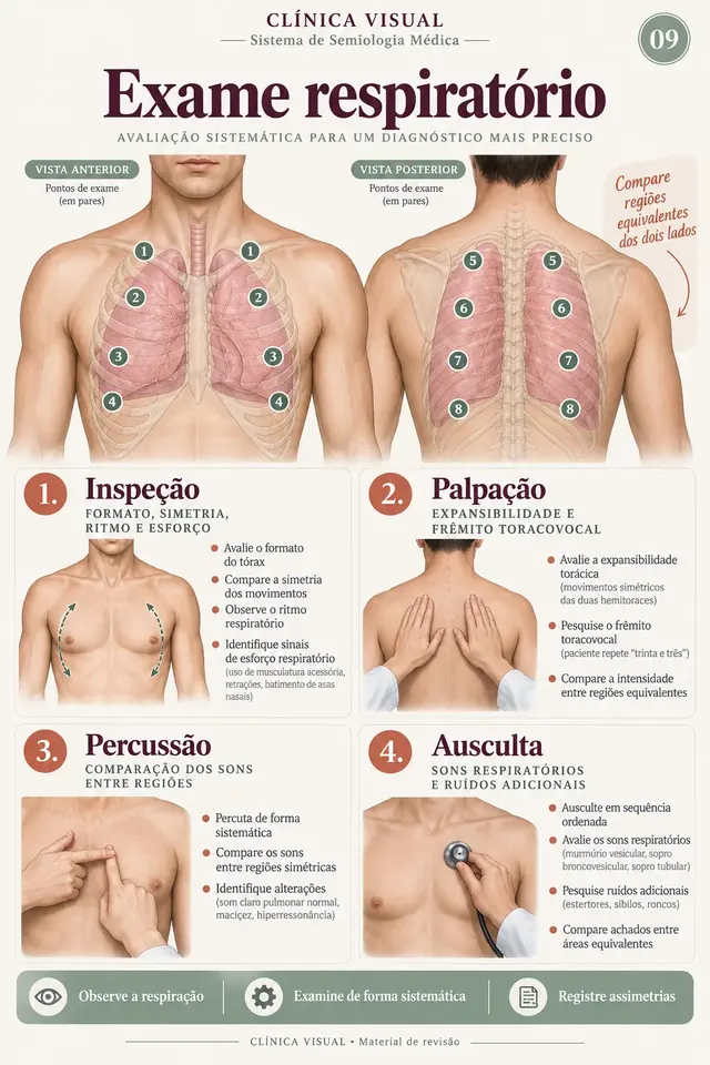 Exame respiratório