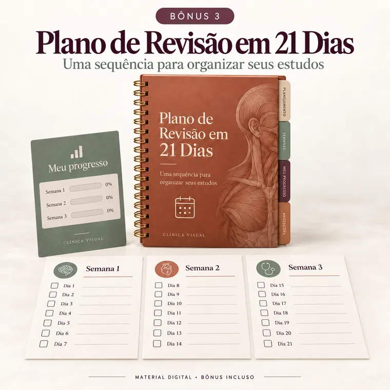 Bônus 3 — Plano de Revisão em 21 Dias