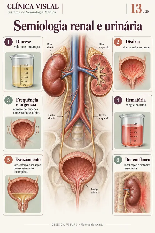 Semiologia renal e urinária